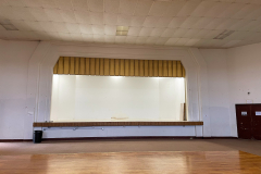 Stage of auditorium