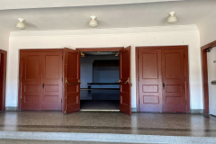 Inter doors to auditorium